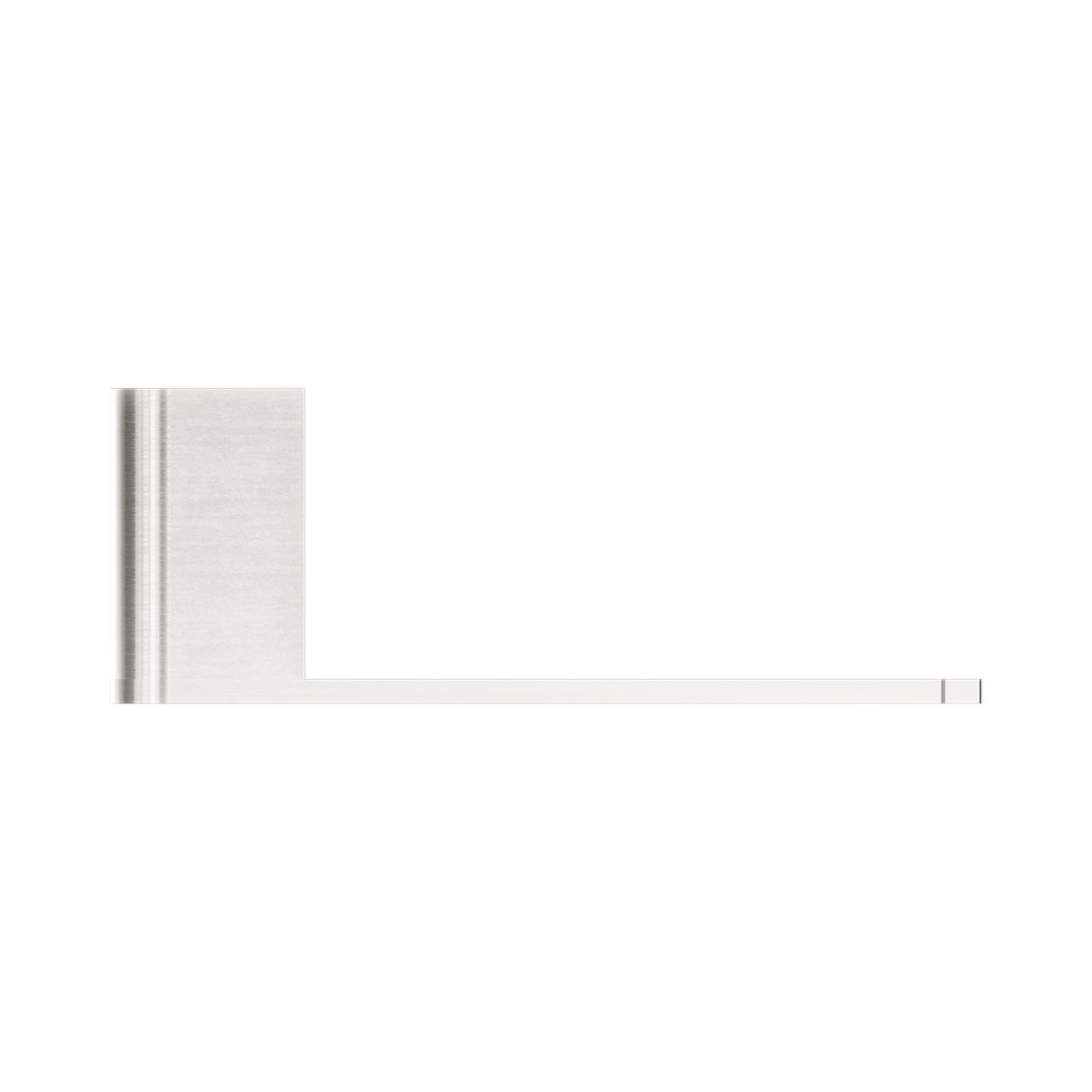 An image of Nero Tapware Bianca Toilet Roll Holder Brushed Nickel