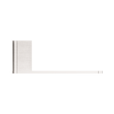 An image of Nero Tapware Bianca Toilet Roll Holder Brushed Nickel
