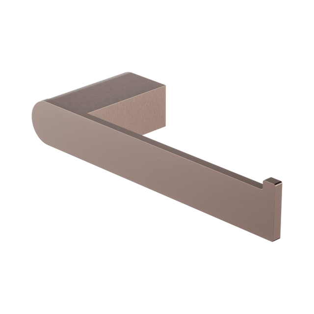 An image of Nero Tapware Bianca Toilet Roll Holder Brushed Bronze