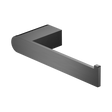 An image of Nero Tapware Bianca Toilet Roll Holder Gun Metal