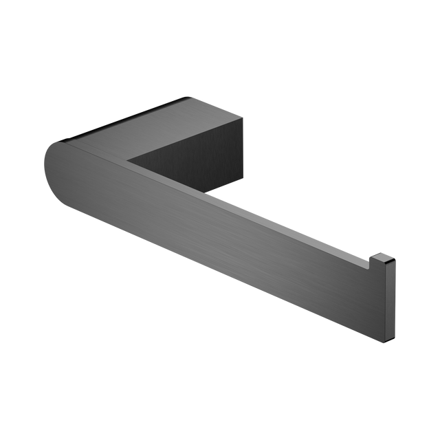An image of Nero Tapware Bianca Toilet Roll Holder Gun Metal