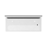 An image of Nero Tapware Bianca Toilet Roll Holder With Phone Holder Chrome