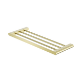 An image of Nero Tapware Bianca Towel Rack Brushed Gold