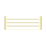 An image of Nero Tapware Bianca Towel Rack Brushed Gold