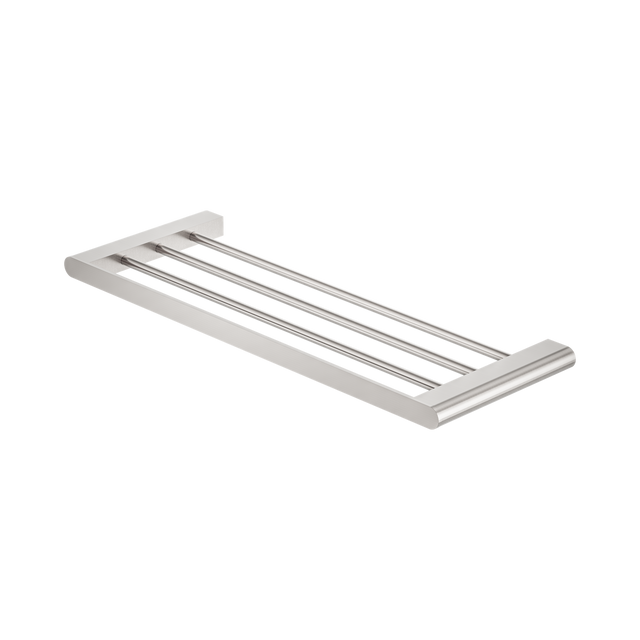 An image of Nero Tapware Bianca Towel Rack Brushed Nickel