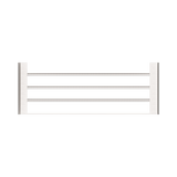 An image of Nero Tapware Bianca Towel Rack Brushed Nickel