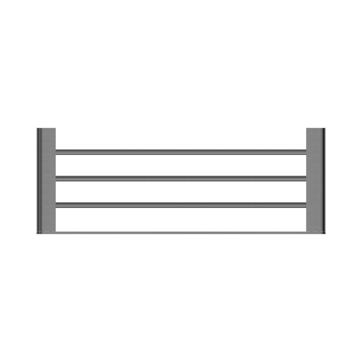 An image of Nero Tapware Bianca Towel Rack Gun Metal