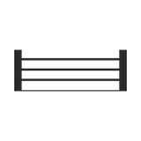 An image of Nero Tapware Bianca Towel Rack Matte Black