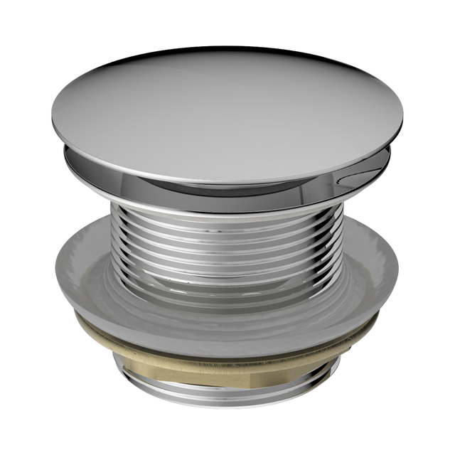 An image of Nero Tapware 40mm Bath Pop-Up Plug With Removable Waste No Overflow Chrome