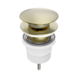 An image of Nero Tapware Project Pop Up Waste Brushed Gold
