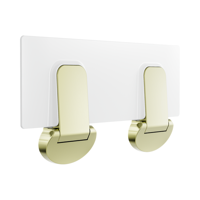 An image of Nero Tapware Mecca Care Shower Seat 960X330mm Brushed Gold