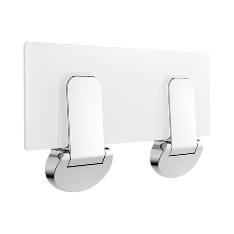 An image of Nero Tapware Mecca Care Shower Seat 960X330mm Chrome