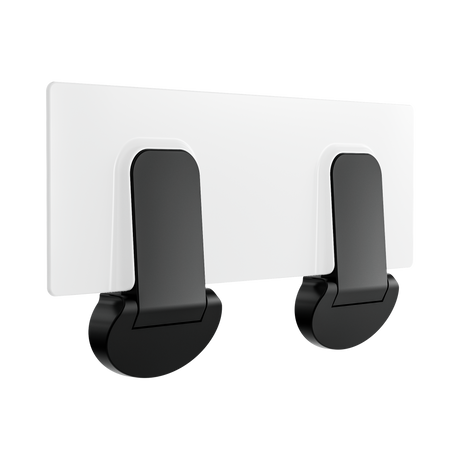 An image of Nero Tapware Mecca Care Shower Seat 960X330mm Matte Black