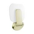 An image of Nero Tapware Mecca Care Shower Seat 400X330mm Brushed Gold
