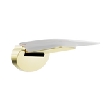 An image of Nero Tapware Mecca Care Shower Seat 400X330mm Brushed Gold
