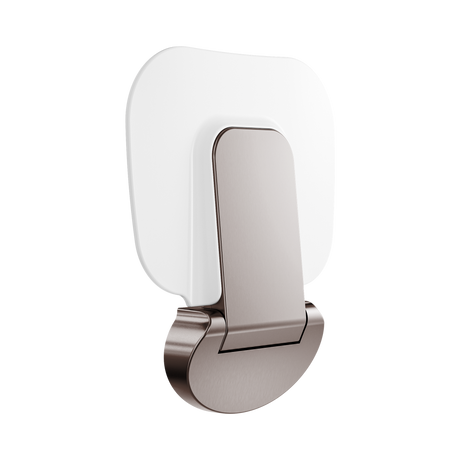 An image of Nero Tapware Mecca Care Shower Seat 400X330mm Brushed Bronze