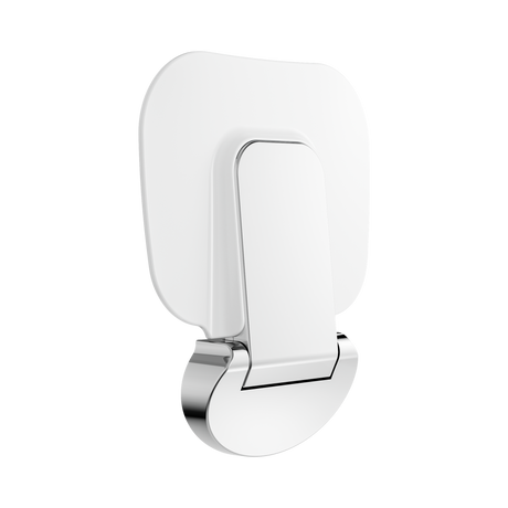 An image of Nero Tapware Mecca Care Shower Seat 400X330mm Chrome