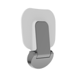An image of Nero Tapware Mecca Care Shower Seat 400X330mm Gun Metal