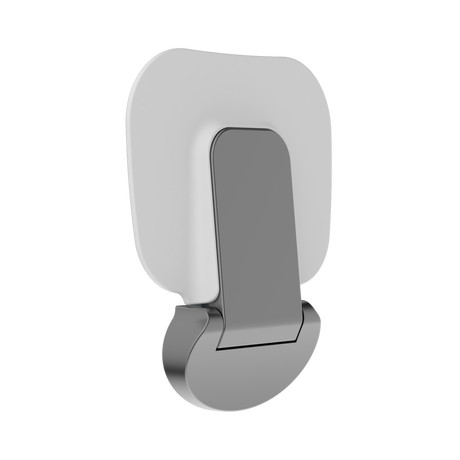An image of Nero Tapware Mecca Care Shower Seat 400X330mm Gun Metal