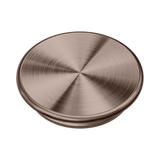 An image of Nero Tapware Mecca Care 32mm Grab Rail Cap Brushed Bronze