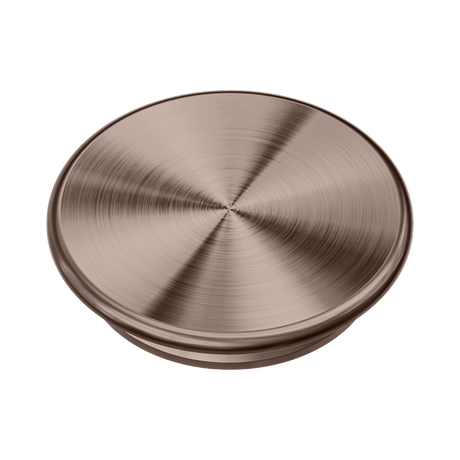 An image of Nero Tapware Mecca Care 32mm Grab Rail Cap Brushed Bronze