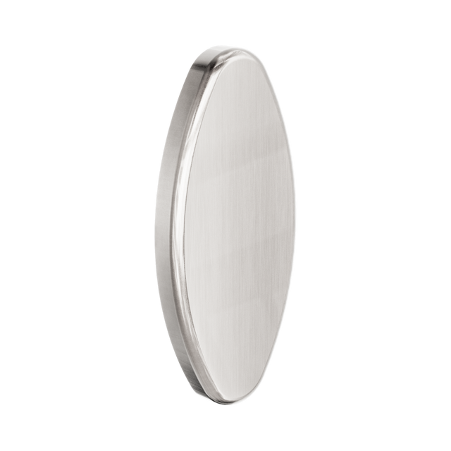 An image of Nero Tapware Backrest Removable Wall Cover Plate Brushed Nickel