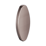 An image of Nero Tapware Backrest Removable Wall Cover Plate Brushed Bronze