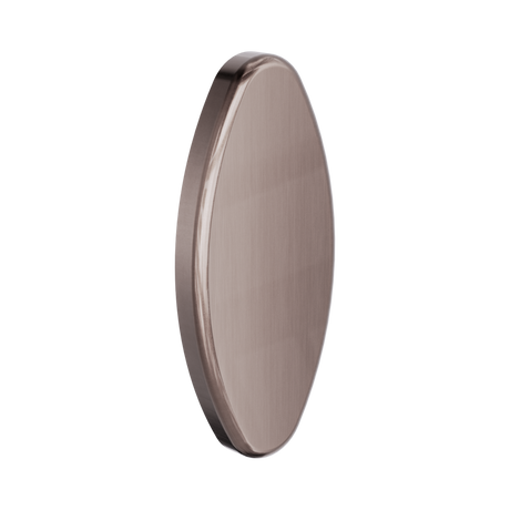 An image of Nero Tapware Backrest Removable Wall Cover Plate Brushed Bronze