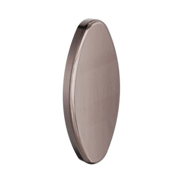 An image of Nero Tapware Backrest Removable Wall Cover Plate Brushed Bronze
