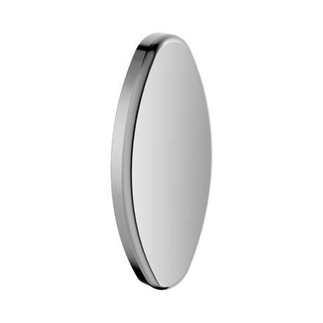 An image of Nero Tapware Backrest Removable Wall Cover Plate Chrome