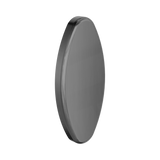 An image of Nero Tapware Backrest Removable Wall Cover Plate Gun Metal
