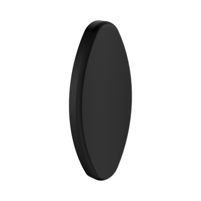 An image of Nero Tapware Backrest Removable Wall Cover Plate Matte Black