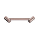 An image of Nero Tapware Mecca Care 25mm Footrest Corner Grab Rail 215mm Brushed Bronze