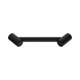 An image of Nero Tapware Mecca Care 25mm Footrest Corner Grab Rail 215mm Matte Black