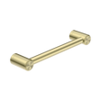 An image of Nero Tapware Mecca Care 25mm Grab Rail 300mm Brushed Gold