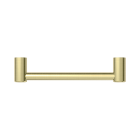 An image of Nero Tapware Mecca Care 25mm Grab Rail 300mm Brushed Gold