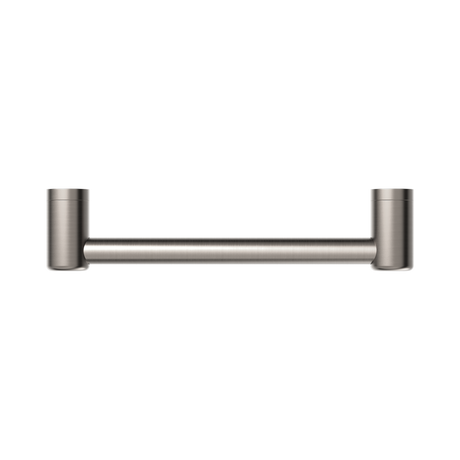 An image of Nero Tapware Mecca Care 25mm Grab Rail 300mm Brushed Nickel