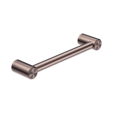 An image of Nero Tapware Mecca Care 25mm Grab Rail 300mm Brushed Bronze