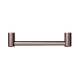 An image of Nero Tapware Mecca Care 25mm Grab Rail 300mm Brushed Bronze