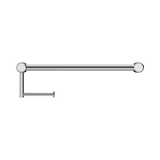 An image of Nero Tapware Mecca Care 25mm Toilet Roll Rail 450mm Chrome