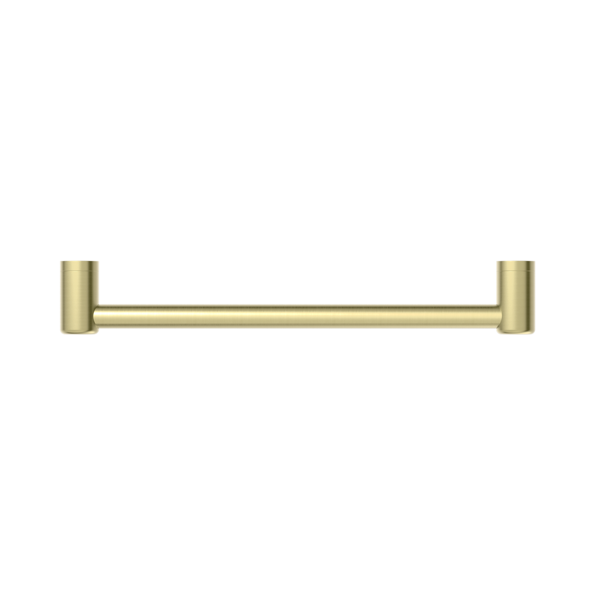 An image of Nero Tapware Mecca Care 25mm Grab Rail 450mm Brushed Gold