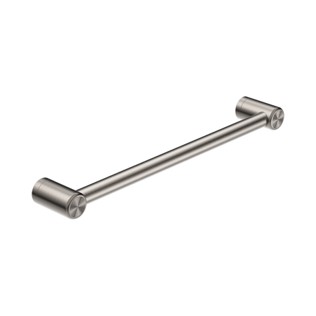 An image of Nero Tapware Mecca Care 25mm Grab Rail 450mm Brushed Nickel