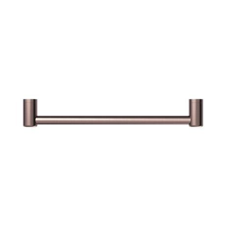 An image of Nero Tapware Mecca Care 25mm Grab Rail 450mm Brushed Bronze