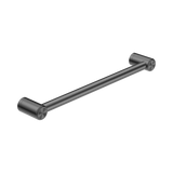 An image of Nero Tapware Mecca Care 25mm Grab Rail 450mm Gun Metal