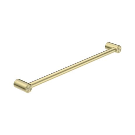 An image of Nero Tapware Mecca Care 25mm Grab Rail 600mm Brushed Gold
