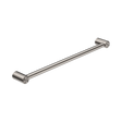 An image of Nero Tapware Mecca Care 25mm Grab Rail 600mm Brushed Nickel