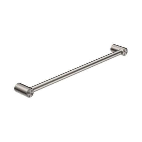 An image of Nero Tapware Mecca Care 25mm Grab Rail 600mm Brushed Nickel