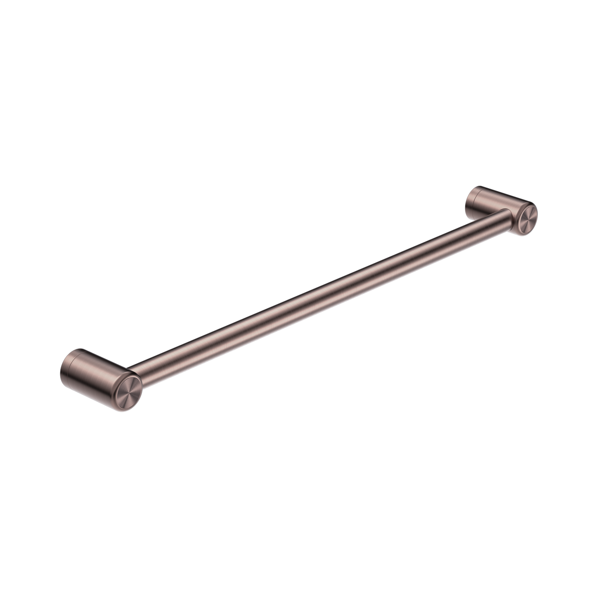 An image of Nero Tapware Mecca Care 25mm Grab Rail 600mm Brushed Bronze