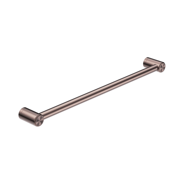 An image of Nero Tapware Mecca Care 25mm Grab Rail 600mm Brushed Bronze