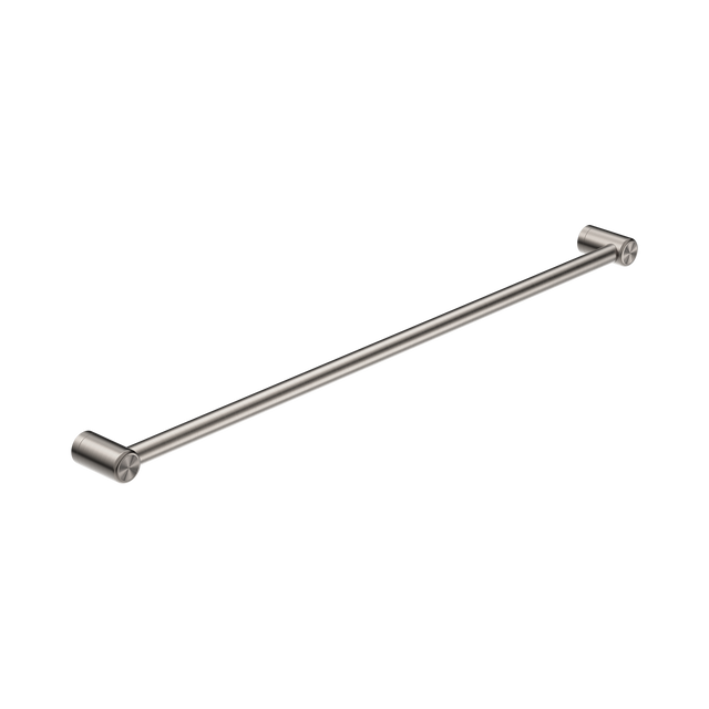 An image of Nero Tapware Mecca Care 25mm Grab Rail 900mm Brushed Nickel